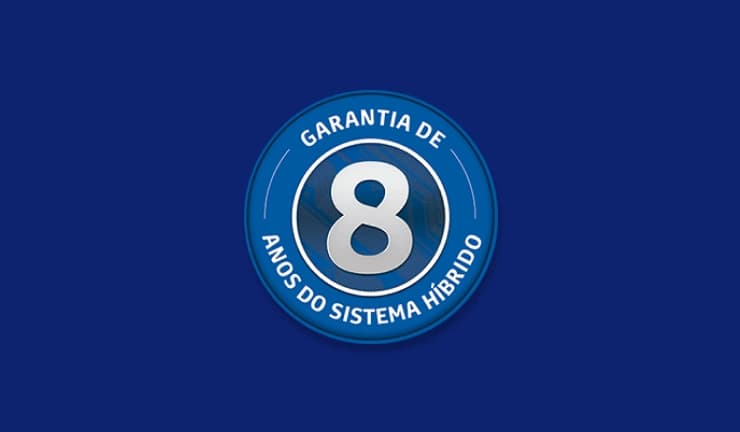 Garantia de 8 anos para o sistema híbrido